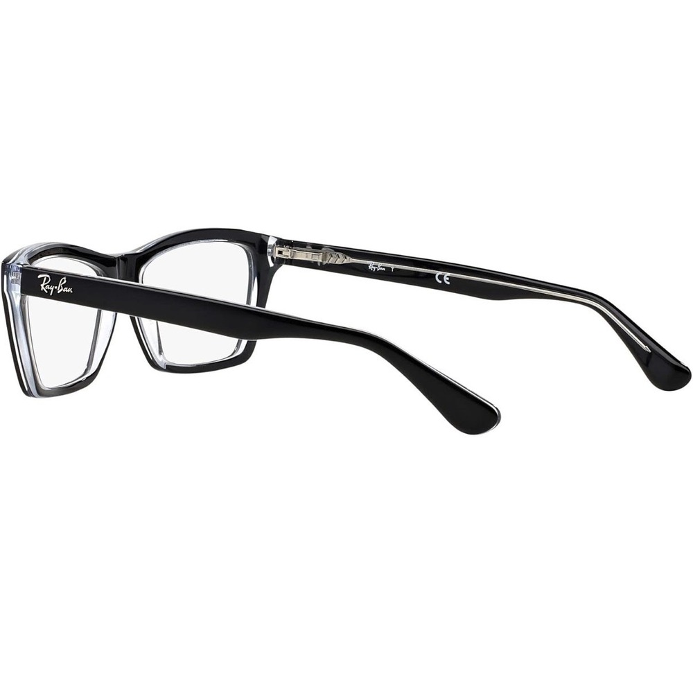 Ray-Ban RB 5316 2034 Black Clear Eyeglasses Frames 53-16-140 Women frames